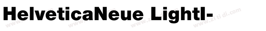 HelveticaNeue LightI字体转换